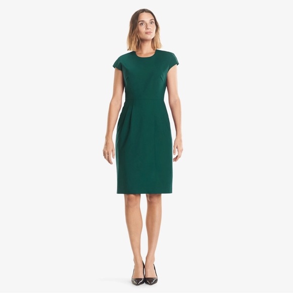 MM Lafleur Dresses & Skirts - MM Lafleur Emerald Green Midi Dress 2XL